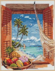    (Tropical Vacation Window). 023-0382