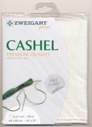  Zweigart Cashel 28.  100  White